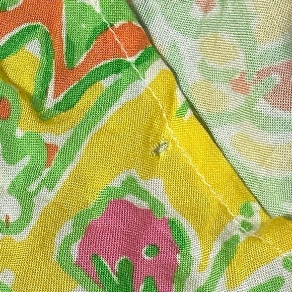 LILLY Pulitzer Target Challis Happy Place Limited Edition Rayon Romper Women’s S - Picture 12 of 13
